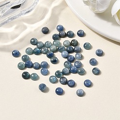 Кианит Натуральный кианит / цианит / дистен кабошоны, полукруглый, 6.5x3.5 мм