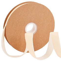 Бежевый Флокирующая лента, одна сторона, для подарочной упаковки, оформление партии, бежевые, 25x1.3 мм, 20 двор / рулон