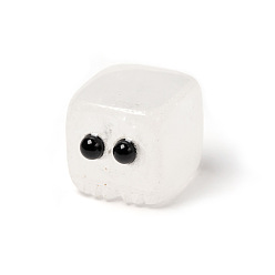 Хрусталь Резной куб из натурального кристалла кварца, небольшие украшения для компаньона, для домашнего офисного стола, 19x19x19 мм