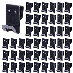 Черный 150шт. железные крючки-вешалки, настенные крючки, чёрные, 17.5x14.5x6 мм