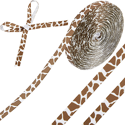 (932FM) Темно-синий аква-матовый с подкладкой Полиэфирные ленты для шитья и декорирования, темно-золотистые, 3/8 дюйм (10 мм), около 25.00 ярдов (22.86 м) / рулон