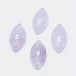 Amethyst Natural Lavender Amethyst Cabochons, Horse Eye, 19.5x10x5mm