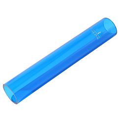 Bleu Rouleau de ping-pong en plastique PP, bar de ping-pong, bleu, 186x32mm, diamètre intérieur: 26 mm