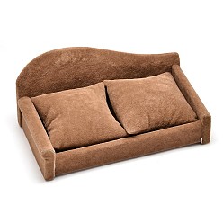 Верблюжий Деревянный стул ювелирные изделия браслет часы дисплеи, обтянута бархатом, с губкой, направление спинки дивана - влево или вправо (произвольная доставка), верблюжие, 20.7x11x10 см