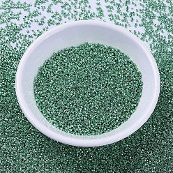 (DB0426) Гальванический Темно-мятно-зеленый Бусины miyuki delica, цилиндр, японский бисер, 11/0, (дБ 0426) оцинкованная темно-зеленая, 1.3x1.6 мм, Отверстие: 0.8 мм, о 2000 шт / бутылка, 10 г / бутылка