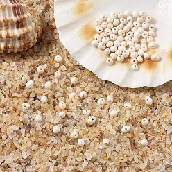 Морская Ракушка 10шт. натуральные пресноводные жемчужные бусины, картофель, цвет морской раковины, 1.5~2x1.5~3x1.5~2 мм, отверстие : 0.5 мм