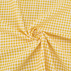 Желтый Хлопчатобумажная ткань с рисунком тартана, для аксессуаров для одежды, желтые, 1600x1000x0.2 мм