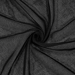 Noir Tissu de lin pour housse d'enceinte de guitare, noir, 1000x1460x0.4mm