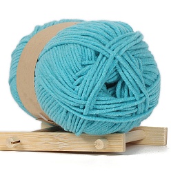 Dark Turquoise Cotton Cord, Twisted Cotton Rope, For DIY Crafts Handmade Project, Dark Turquoise, 2.5mm