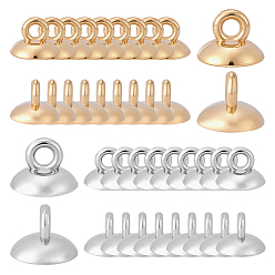 (52) Непрозрачная лаванда 300шт 2 цвета пластиковые бусины колпачки подвески хомуты, для подвесных планок, разноцветные, 7x10 мм, отверстие : 2 мм, внутренний диаметр: 9 мм, 150 шт / цвет