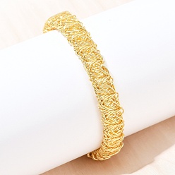 Настоящее золото 18K Латунь манжеты браслеты для женщин, стойки покрытие, долговечный, без кадмия и без свинца, реальный 18 k позолоченный, 3/8 дюйм (1 см), внутренний диаметр: 2 дюйм (5x5.1 см)