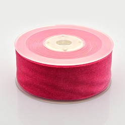 Светло-Вишневый Полиэстер бархат лента для упаковки подарка и украшения празднества, светло-вишневый, 1-1/2 дюйм (38 мм), о 20yards / рулон (18.29 м / рулон)