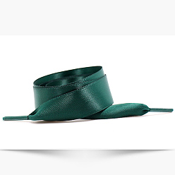 чирок Плоские полиэстеровые шнурки, замена шнурков, зелено-синие, 1240x20 мм