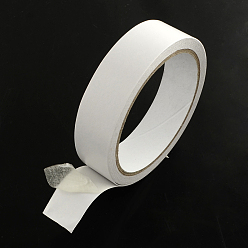 White Office School Supplies Double Sided Adhesive Tapes, White, 20mm, about 10m/roll, 11rolls/group
