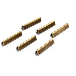 Античная Бронза Железо лента обжима концов, обжимные выводы, античная бронза, 7x40 мм