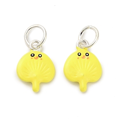 Другие Подвески из эмали и сплава, с целью перехода в кольце, 16x11.5x3 мм, отверстие : 5 мм