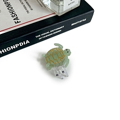 Темный Морско-зеленый Заколки для волос из ацетата целлюлозы черепаха коготь, аксессуары для волос для женщин и девочек, темно-зеленый, 55x45 мм