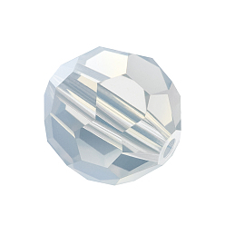01000 White Opal Хрустальные бусины preciosa®, чешский хрусталь, 451 19 602 круглый, 01000 белый опал, 6 мм, отверстие : 1.2 мм
