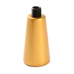 Золотистый Деревянные восковые печати штампы ручки, золотые, 22x44 мм, отверстие : 4x4.5 мм