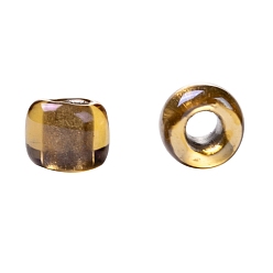 (278) Gilt Lined AB Topaz TOHO Round Seed Beads, Japanese Seed Beads, (278) Gilt Lined AB Topaz, 11/0, 2.2mm, Hole: 0.8mm, about 5555pcs/50g