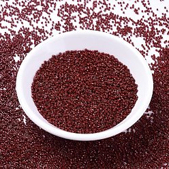 (DB2120) Duracoat Dyed Opaque Maroon MIYUKI Delica Beads, Cylinder, Japanese Seed Beads, 11/0, (DB2120) Duracoat Dyed Opaque Maroon, 1.3x1.6mm, Hole: 0.8mm, about 10000pcs/bag, 50g/bag
