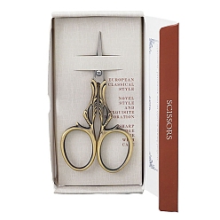 Brushed Antique Bronze Stainless Steel Scissors, Embroidery Scissors, Sewing Scissors, Brushed Antique Bronze, 132x67x21mm