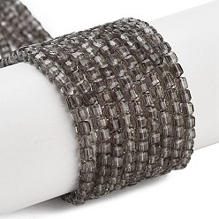 Ice Obsidian Натуральные ледяные обсидиановые бусинки, граненый стол, вырезанный куб, 1.5~2.5x1.5~2.5x1.5~2 мм, отверстие : 0.4 мм, около 183~186 шт / нитка, 15.35~15.55'' (39~39.5 см)