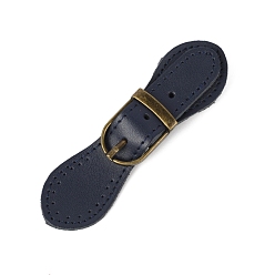 Прусский Синий Кожаная пряжка, для сумки свитер куртка пальто, аксессуары для шитья своими руками, берлинская лазурь, 11.5~14.5 см