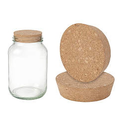 Светло-коричневый Пробки для бутылок, винные аксессуары, плоско-круглые, загар, 115x30 мм