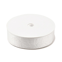 Белый Дым Лента из искусственной кожи и полиэстера, для аксессуара одежды, серый, 1 дюйм (25 мм), около 20.00 ярдов (18.29 м) / рулон