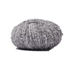 Темно-Серый Полиэфирная пряжа, для ткачества, вязание крючком, темно-серый, 1~2 мм, около 218.72 ярдов (200 м) / моток