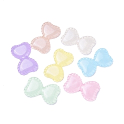 Bowknot Акриловый кабошоны, поделки аксессуары для волос, бантом, 39x23x5 мм