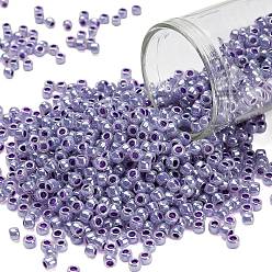 (922) Ceylon Gladiola Тохо 8/0 круглые бусины, японский бисер, (922) цейлонская гладиола, 3 мм, отверстие : 1 мм, Около 10000 шт / фунт
