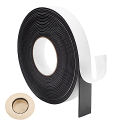 Noir 10 Ruban adhésif EVA, plat, noir, 30x3mm