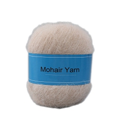 Папайя Оранжевый Пряжа для вязания, пряжа мохер, для пледов подушки поделки из пряжи крючком, papayawhip, 1 мм, около 50г/моток