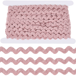 Светло-Вишневый Полиэфирная лента, с картонной карточкой, светло-вишневый, 1/2 дюйм (12 мм), 15 ярдов