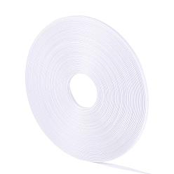 Белый Швейное платье из полиэстера и пластика, аксессуары для швейных принадлежностей, белые, 6 мм, о 50yards / рулон (45.72 м / рулон)