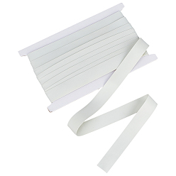 Белый 10 ярдов синтетического каучукового эластичного шнура, аксессуары для купальников, плоский, с 1бобинами из поликарбоната, белые, 3/4 дюйм (20 мм)