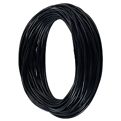 Черный 1 связка шнура из коровьей кожи, кожаный шнур ювелирных изделий, ювелирные изделия DIY делает материал, круглые, чёрные, 2 мм, около 10.93 ярдов (10 м) / пачка