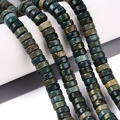 Шушан Камень Натуральный камень Шушан бисер нитей, диск, Heishi бусы, 7.5~8.5x3~4 мм, отверстие : 0.9~1 мм, около 106~126 шт / нитка, 14.96~15.94 дюйм (38~40.5 см)