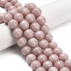 Розовый Опал Натуральный розовый опал бусы пряди, класс А, круглые, 10~10.5 мм, отверстие : 0.9 мм, около 40 шт / нитка, 15.63~16.22'' (39.7~41.2 см)