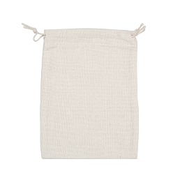 Желтая Старая Ткань  Прямоугольные холщовые упаковочные пакеты, пустые сумки с завязками, старое кружево, 18x13.5x0.3 см