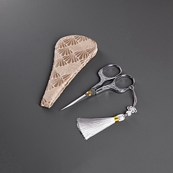 Нержавеющая Сталь Цвет Ножницы из нержавеющей стали, швейные ножницы, цвет нержавеющей стали, 126x60 мм