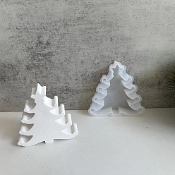 Рождественская елка Рождественские силиконовые скульптурные формы для самостоятельного изготовления, формы для литья смолы, для уф-смолы, изготовление ювелирных изделий из эпоксидной смолы, рождественская елка, 110x105x23.5 мм