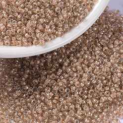(RR3734) MIYUKI Round Rocailles Beads, Japanese Seed Beads, (RR3734), 15/0, 1.5mm, Hole: 0.7mm, about 5555pcs/bottle, 10g/bottle