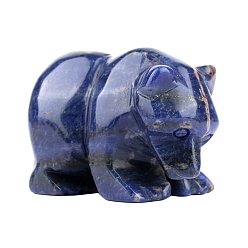 Sodalite Natural Sodalite Display Decorations, Home Decorations, Elephant, 30x21x40mm