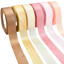 (52) Непрозрачная лаванда 6 рулоны 6 цвета полиэфирной ленты, аксессуары для подарочной упаковки, разноцветные, 1 дюйм (25 мм), около 24.93 ярдов (22.8 м) / рулон, 1 рулон / цвет