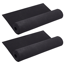 Черный Рулон пены eva, для художественных принадлежностей, бумага для скрапбукинга, косплей, Хэллоуин, ремесла пены, чёрные, 400x2 мм, 2 м / шт