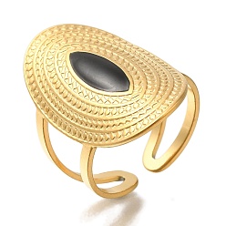 Золотой 304 открытые манжеты из нержавеющей стали, золотые, регулируемый, 28 мм