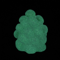 Винограды Украшения из светящейся смолы, украшения для дома, светится в темноте, винограды, 15x14x17.5 мм